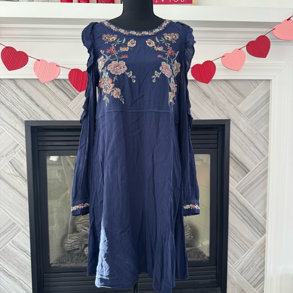 American Eagle‎ Blue Longsleeve Dress NWT